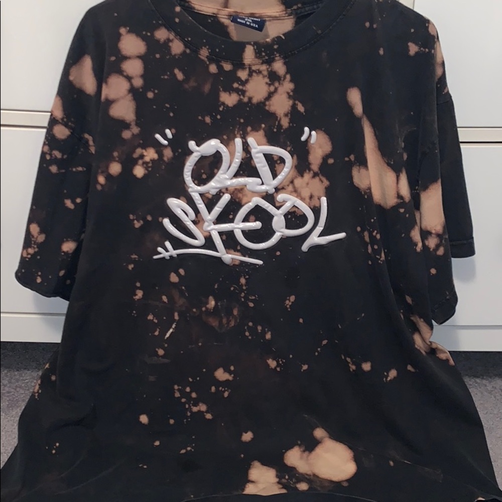 D.I.Y bleached up shirt
